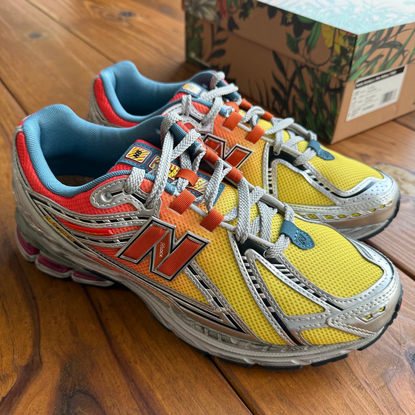 Size 10 - New Balance Salehe Bembury x 1906R 'Heat Be Hot Pack - Lava' (Used)