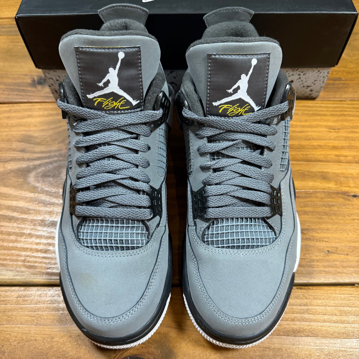 SIZE 8 - Jordan 4 Retro 'Cool Grey' 2019 (Used)