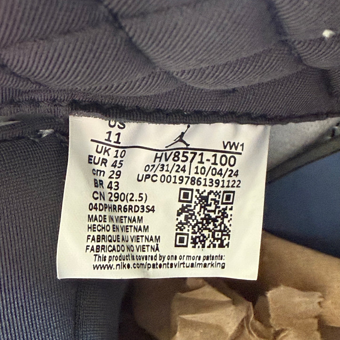 Size 11 - A Ma Maniére x Jordan 3 Retro OG SP 'For The Love' (Used)