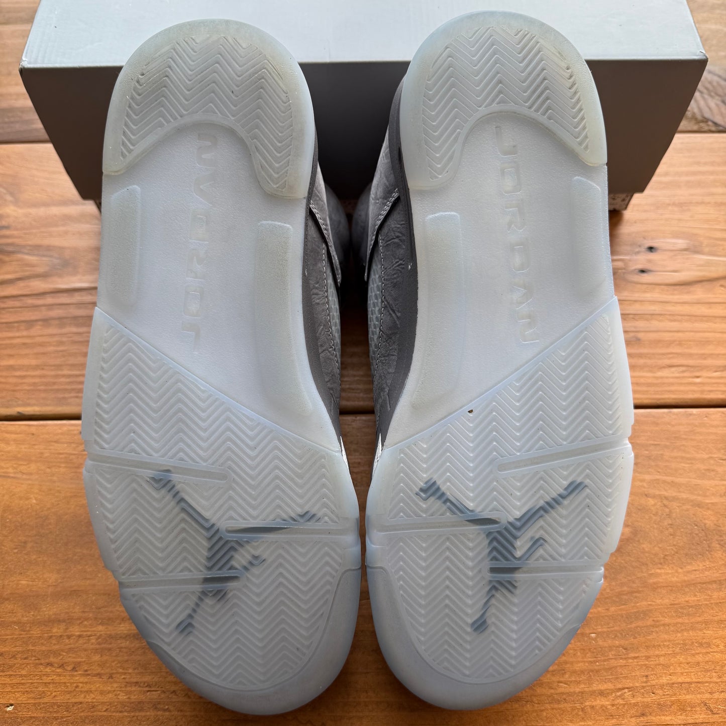 Size 11 - Jordan 5 Retro 'Wolf Grey' 2026 (Used/Missing Lacelocks)