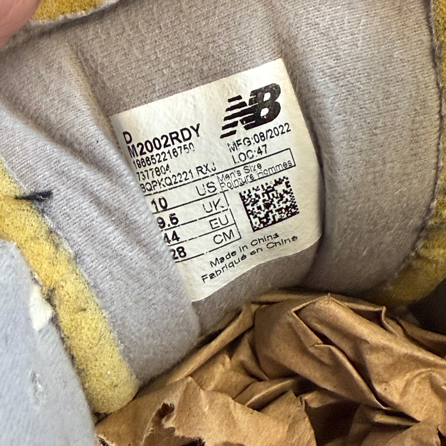 Size 10 - New Balance 2002R 'Protection Pack - Lunar New Year' (Used)
