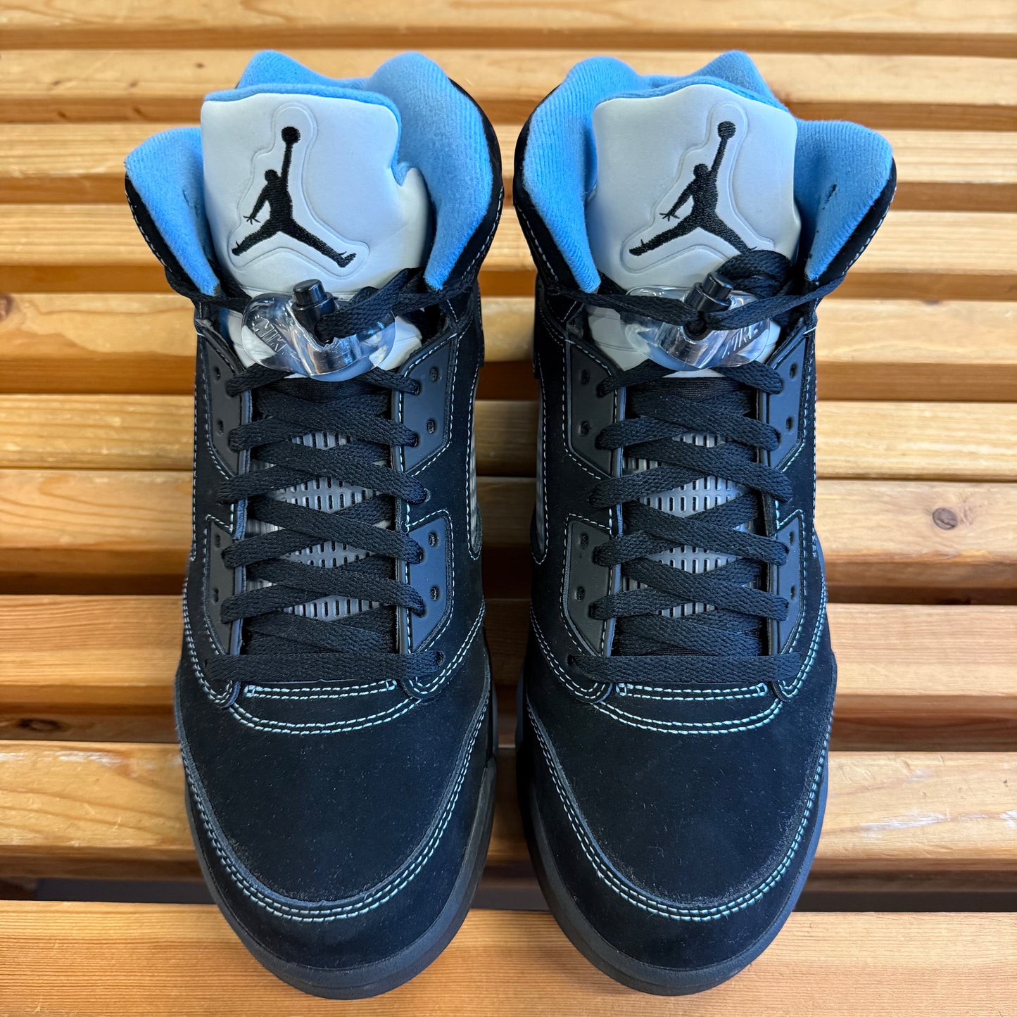 Jordan 5 Retro 'Black Carolina / UNC' 2026 (Used/No Box) - Size 10.5