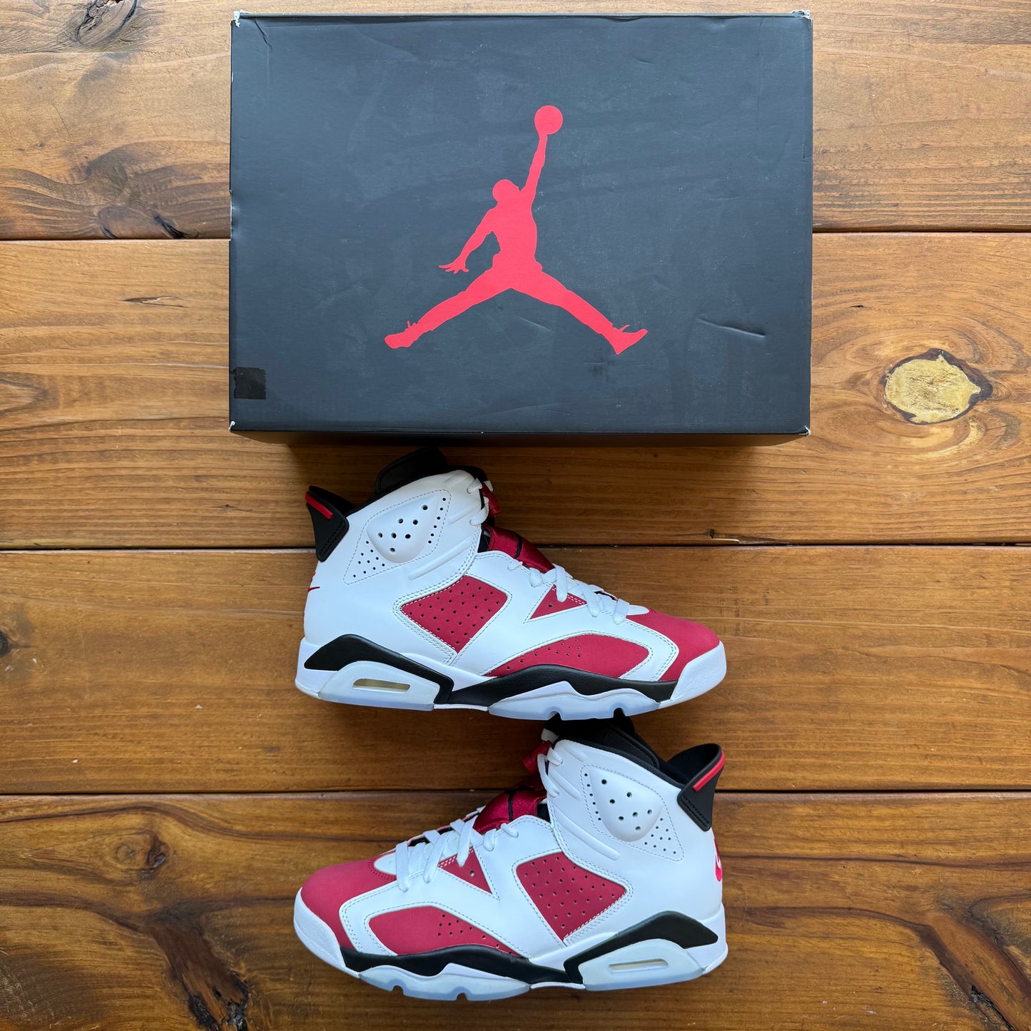 Größe 9.5 - Jordan 6 Retro OG 'Carmine' 2021 (Gebraucht)