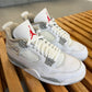 Jordan 4 Retro 'White Oreo' (Used) - Size 10