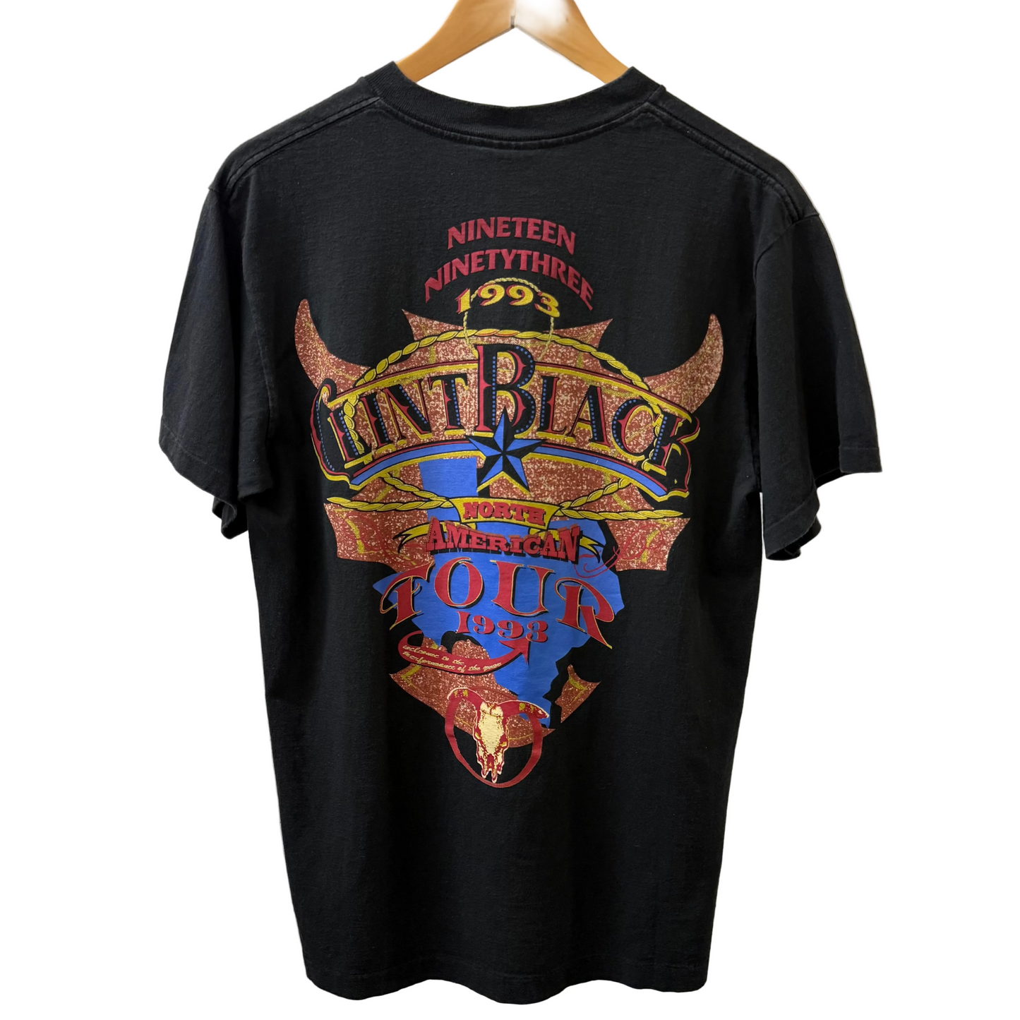 Large - Vintage Clint Black Tee