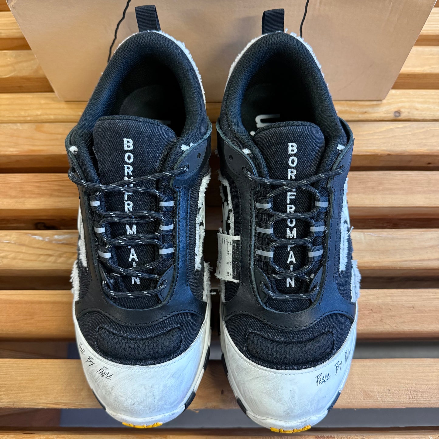 Size 9 - Sicko x Vessel Hiking Shoes Black/White (Used)