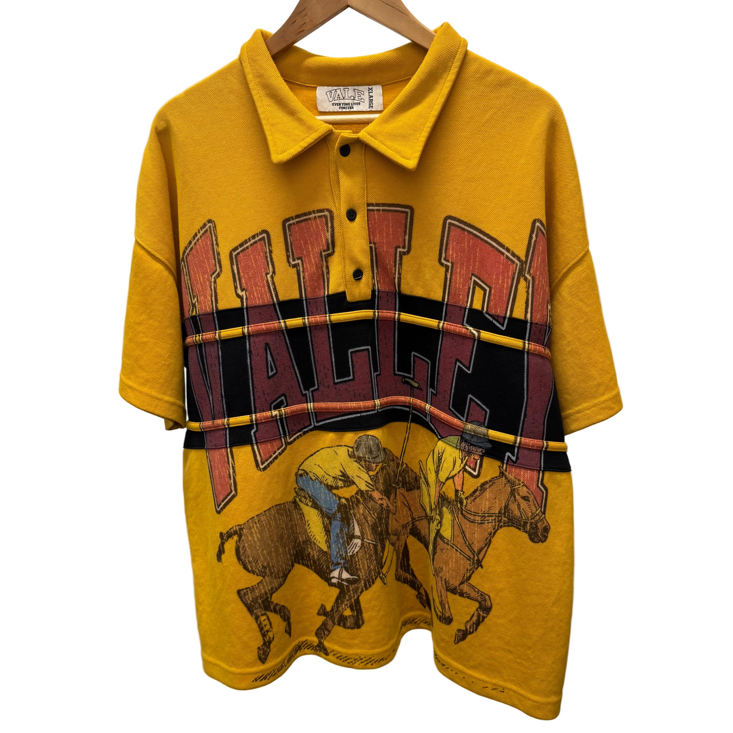 Vale Forever Horse Racer Polo (Pre-Owned) - XL