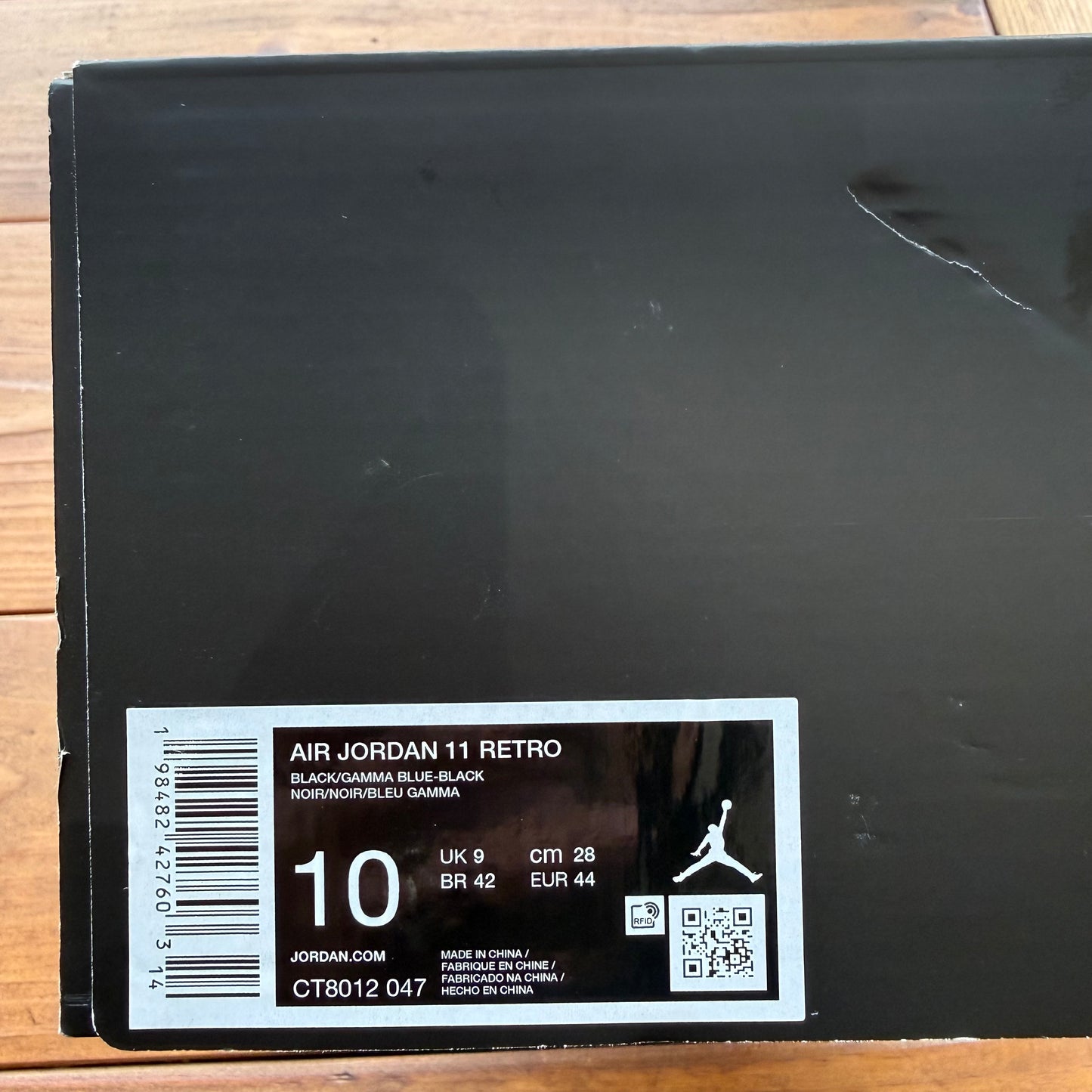 SIZE 10 - Jordan 11 Retro 'Gamma Blue' 2025 (Used)