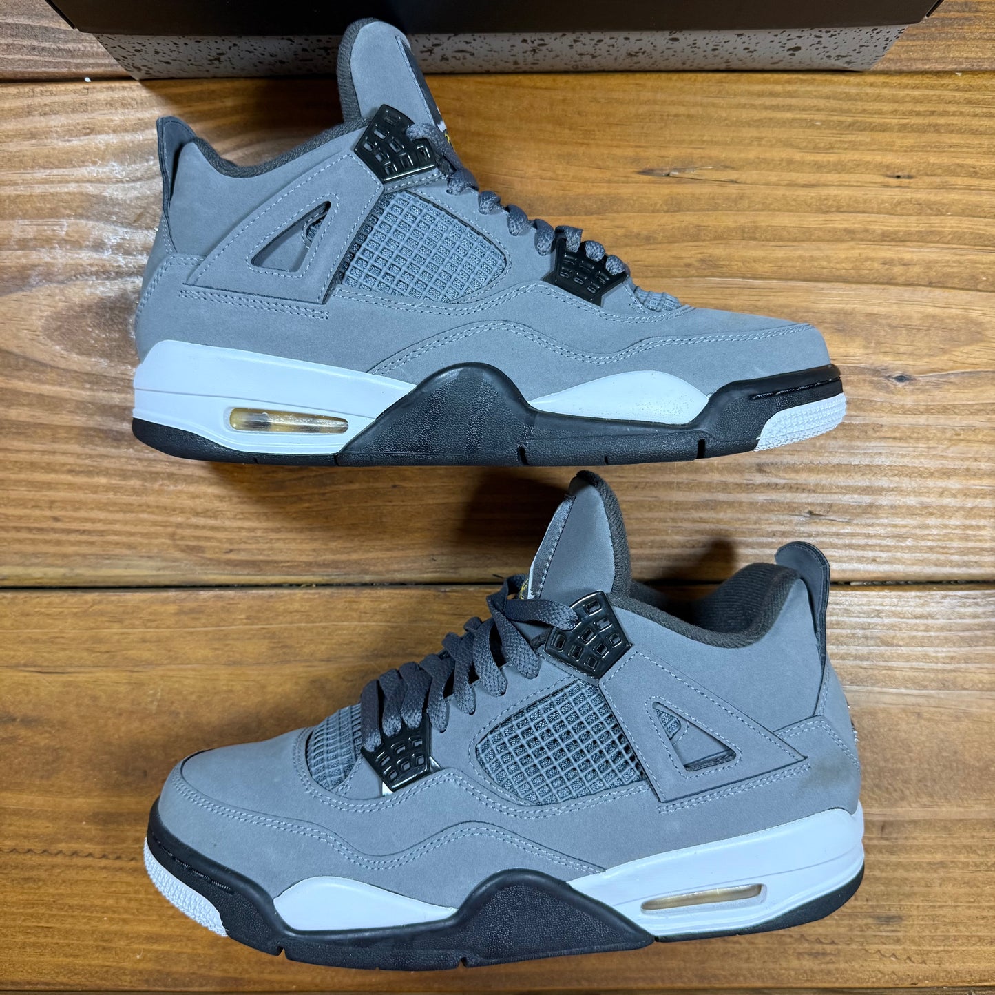 SIZE 8 - Jordan 4 Retro 'Cool Grey' 2019 (Used)
