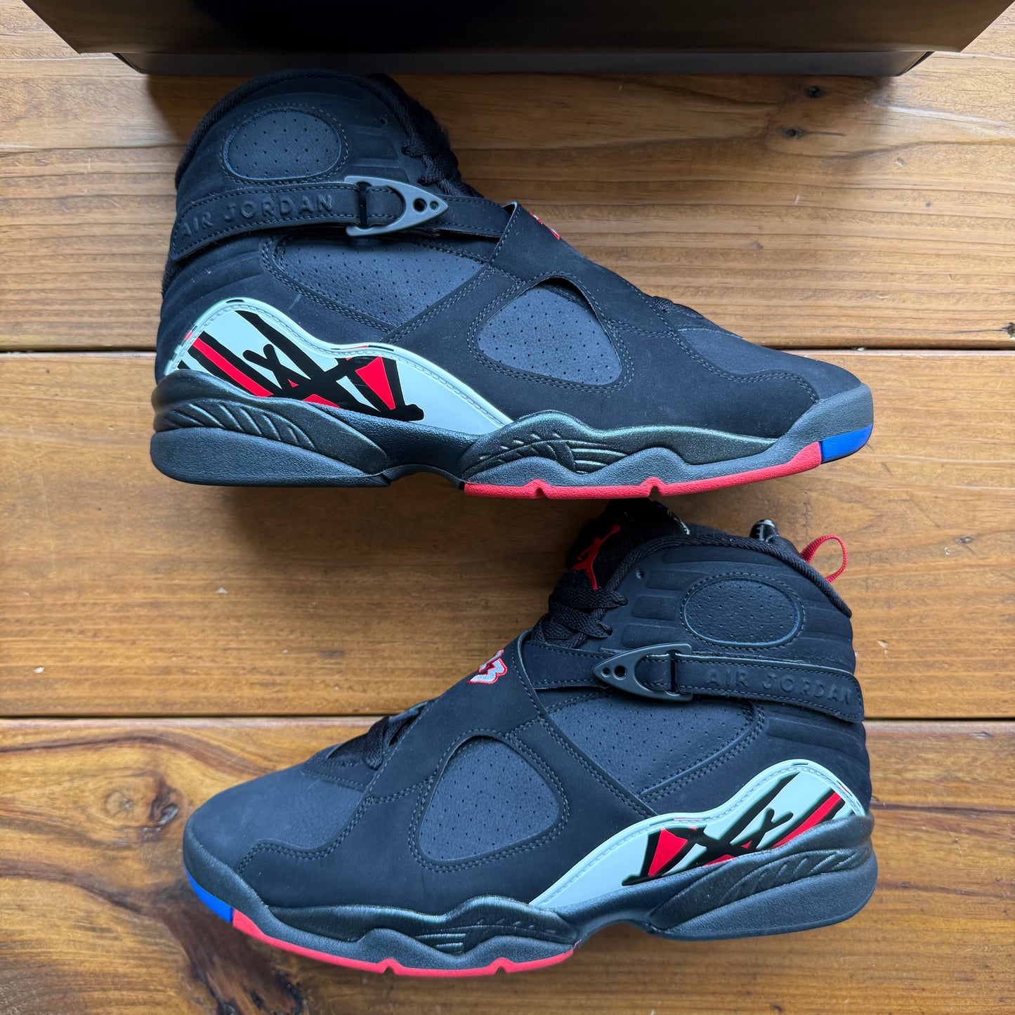 Größe 44.5 - Jordan 8 Retro 'Playoff' 2023 (Gebraucht)