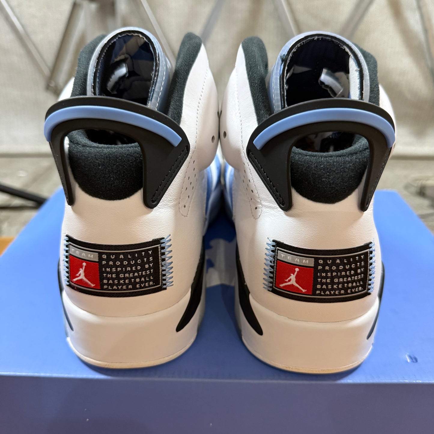 SIZE 10.5 - Jordan 6 Retro 'UNC Home' (Used)