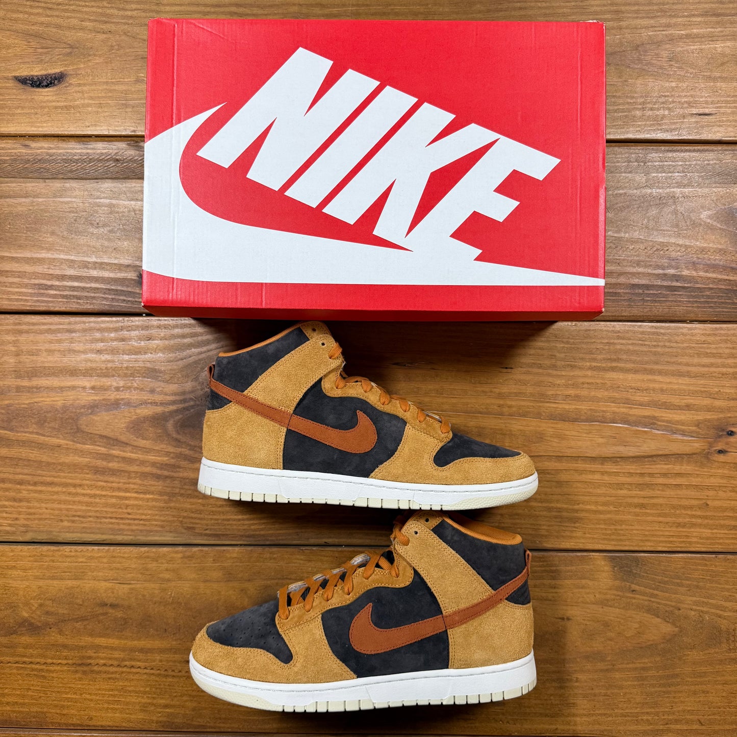 SIZE 12 - Dunk High Premium 'Dark Curry' (Used)