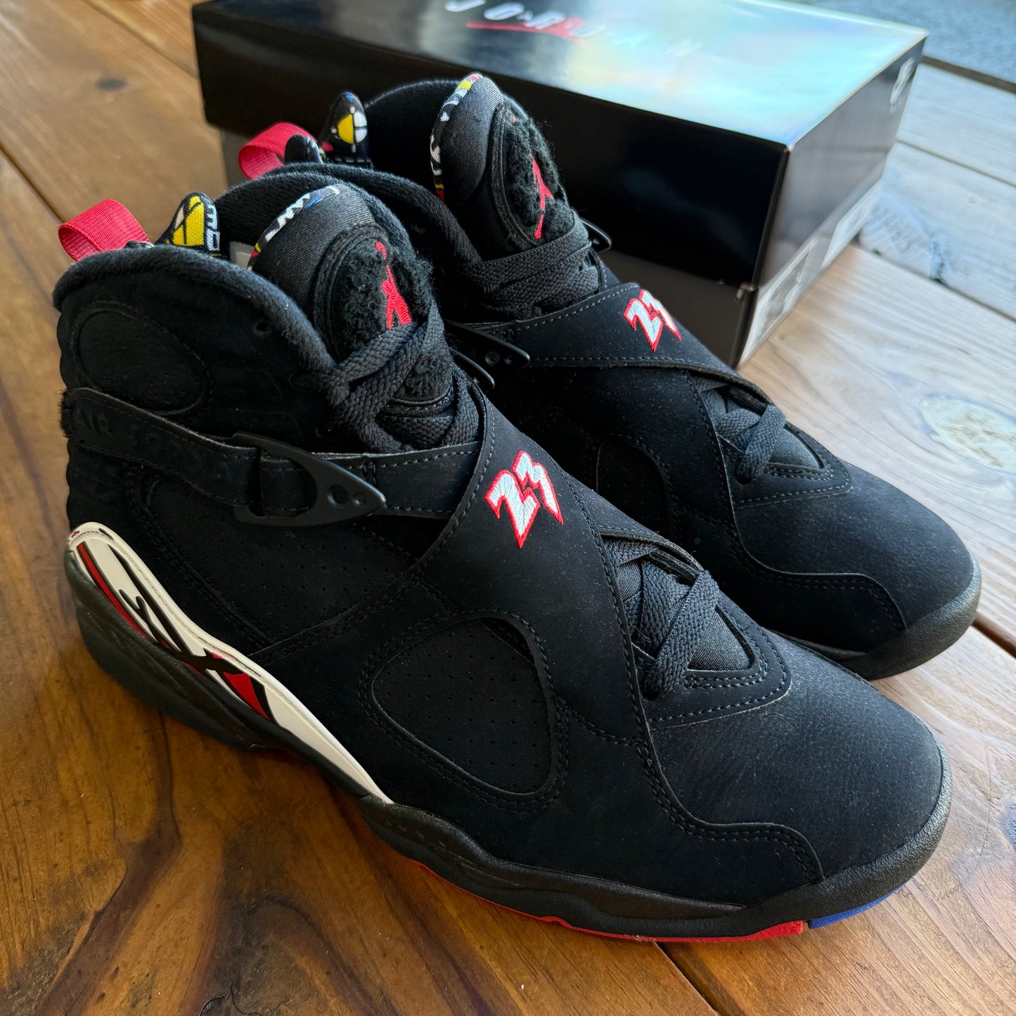 SIZE 8 - Jordan 8 Retro 'Playoff' 2023 (Used)