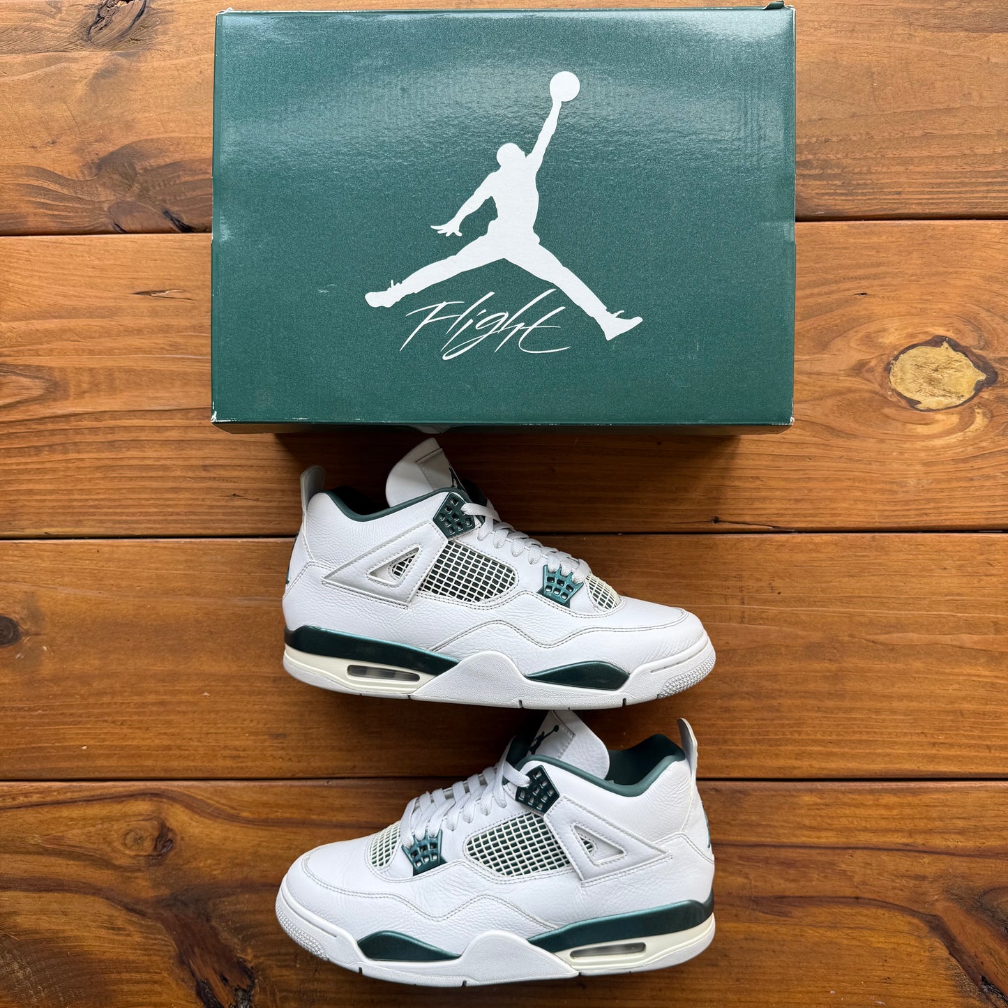 Size 10 - Jordan 4 Retro 'Oxidized Green' (Used)