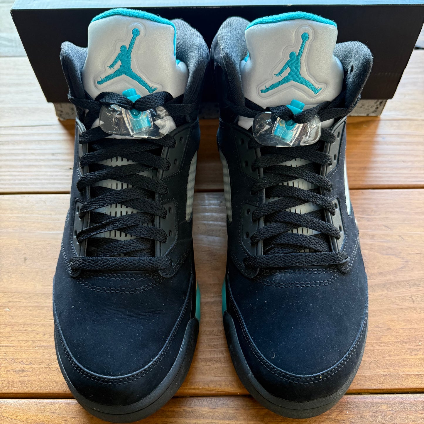 Size 8.5 - Jordan 5 Retro 'Aqua' (Used)