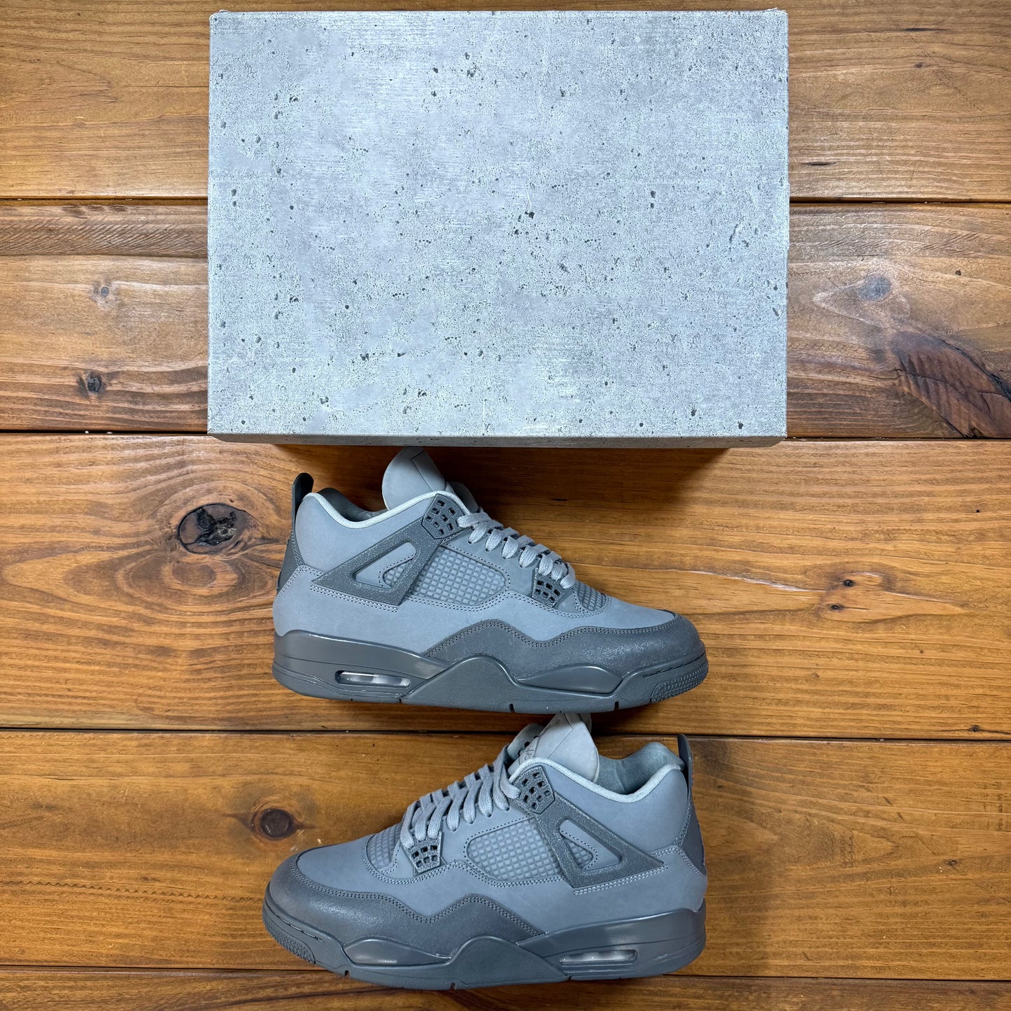 SIZE 12 - Jordan 4 Retro SE 'Wet Cement' (Used)