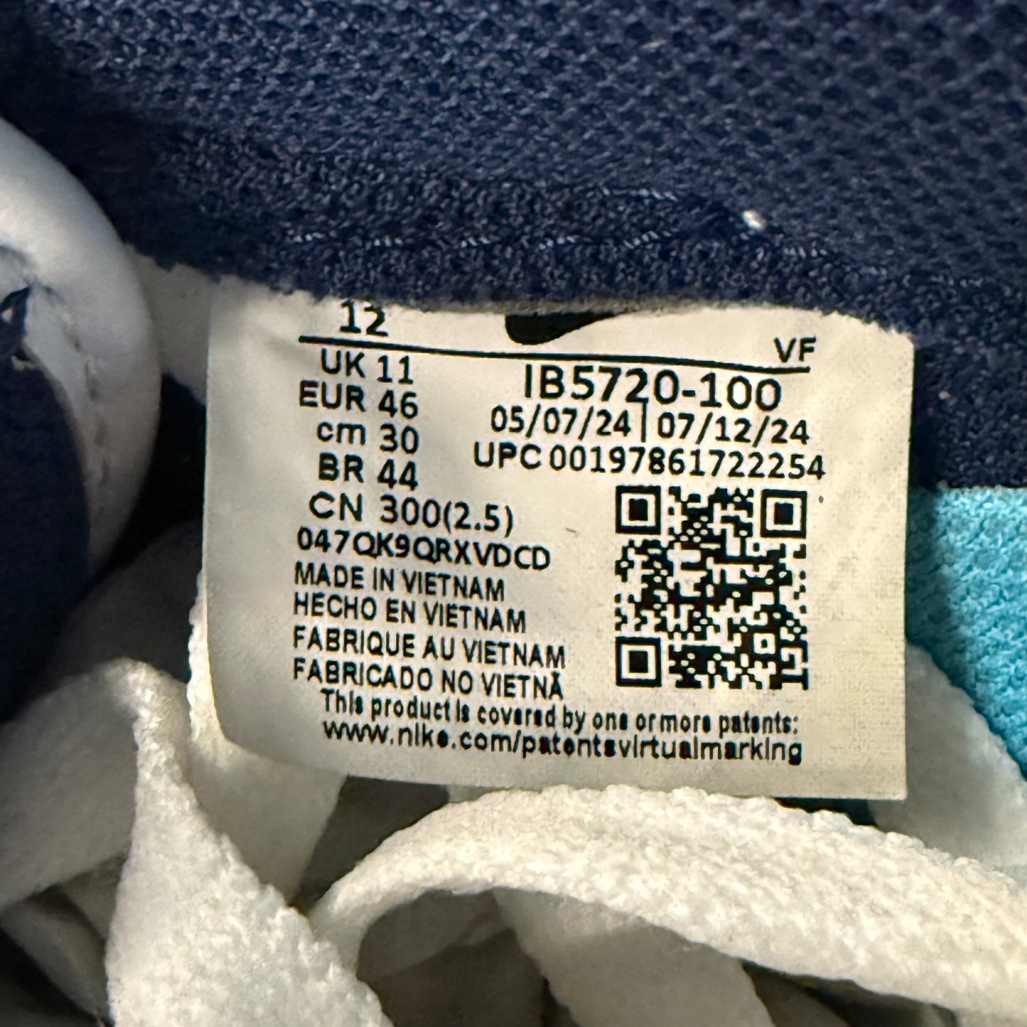 Lil Yachty x Air Force 1 Low 'Concrete Boys' (Used) - Size 12