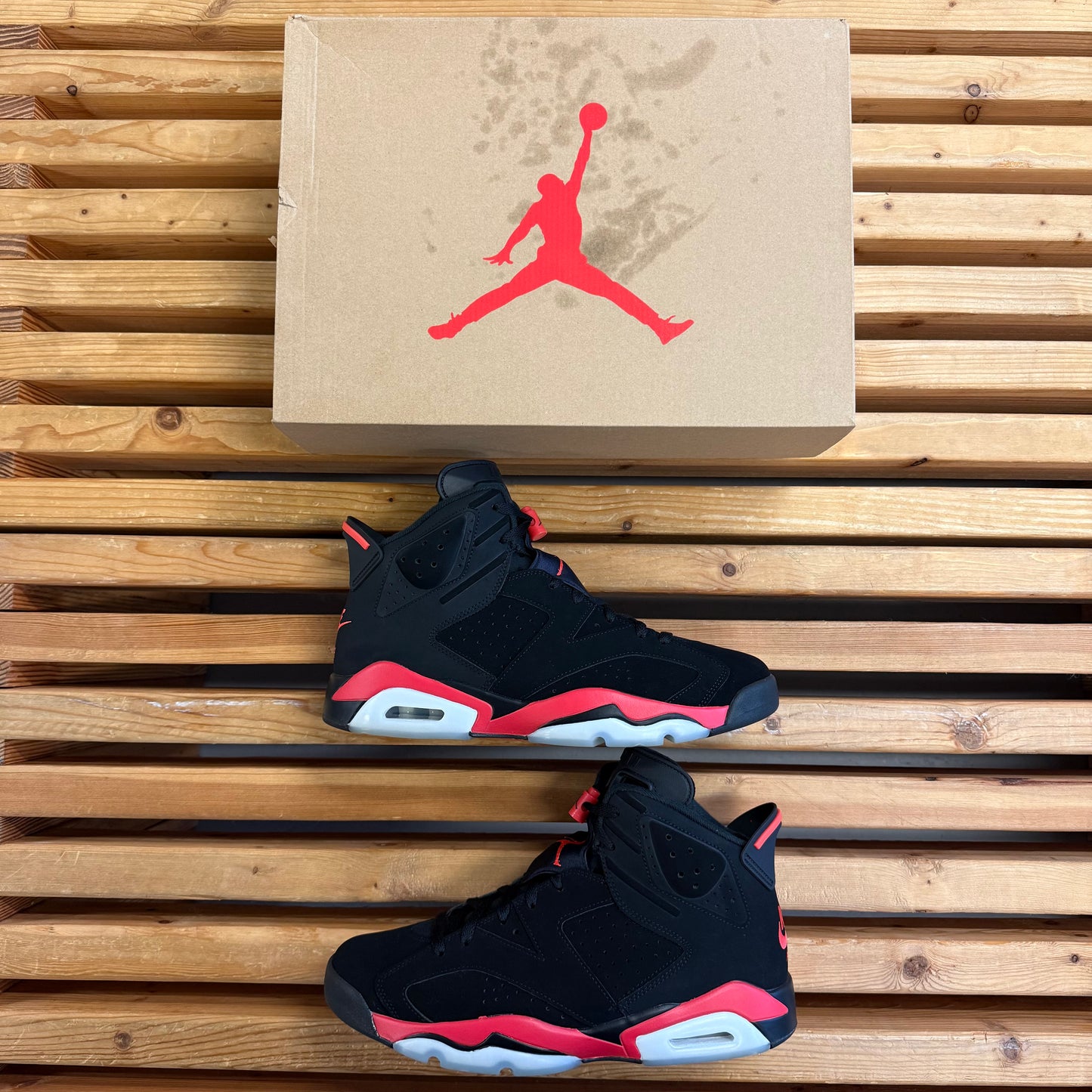 Jordan 6 Retro 'Reverse Infrared Salesman' (Used) - Size 12