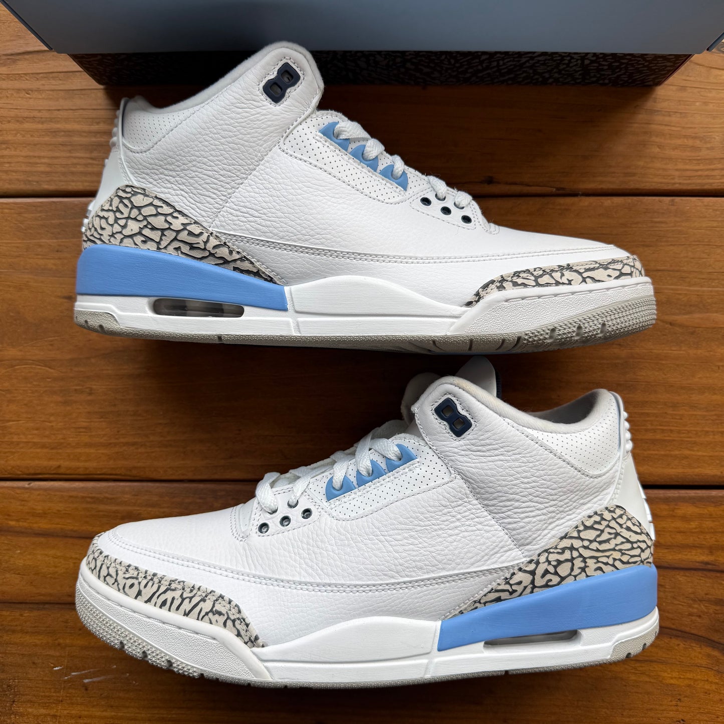 SIZE 12 - Jordan 3 Retro 'UNC' (Used)