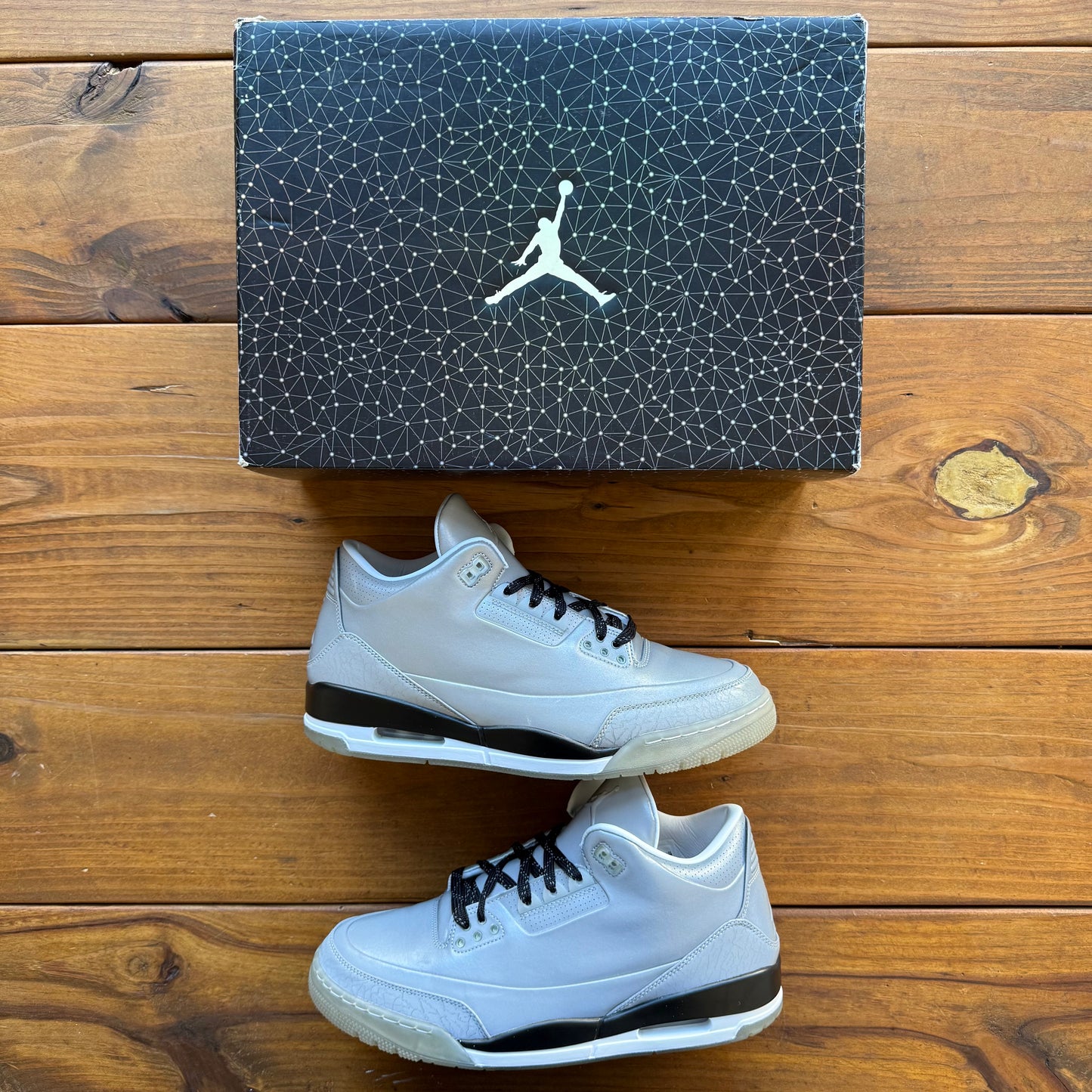 Size 11 - Jordan 3 5Lab3 'Reflective Silver' (Used)