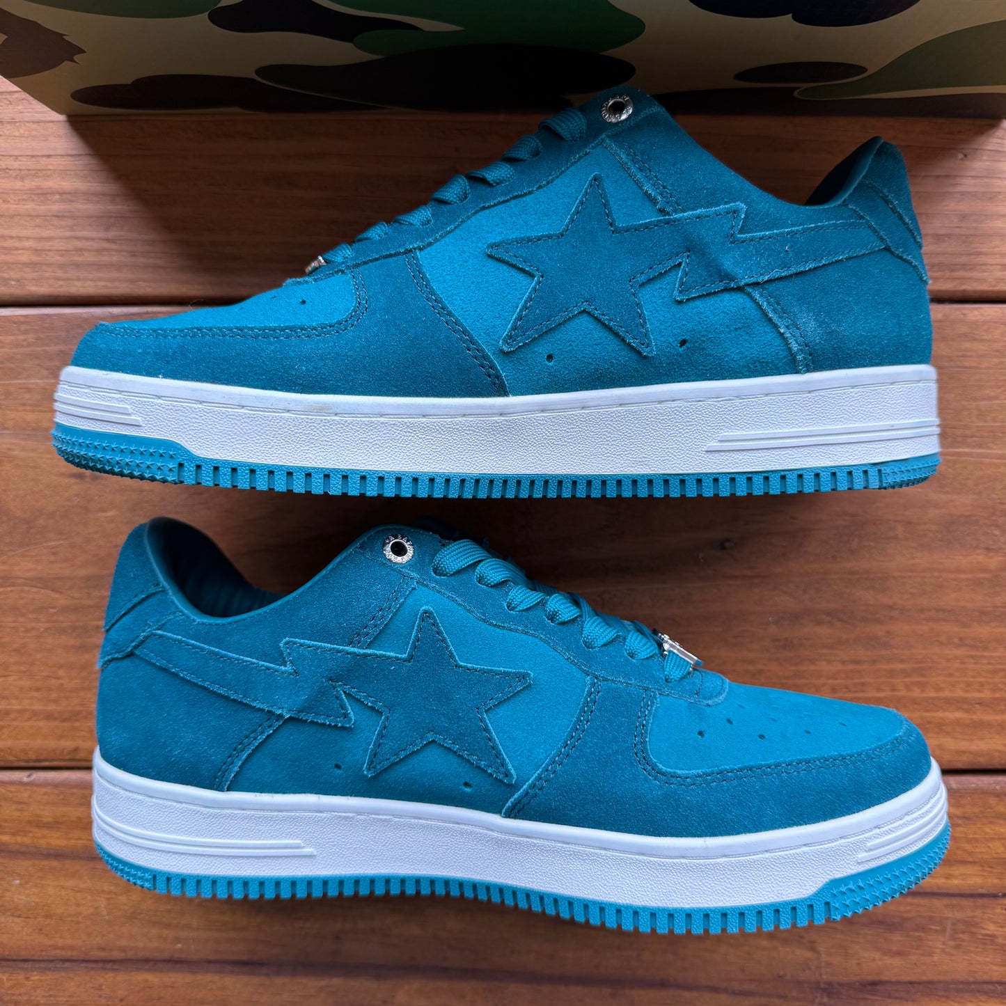 Size 8 - Bapesta #3 M1 'Green' (Used)