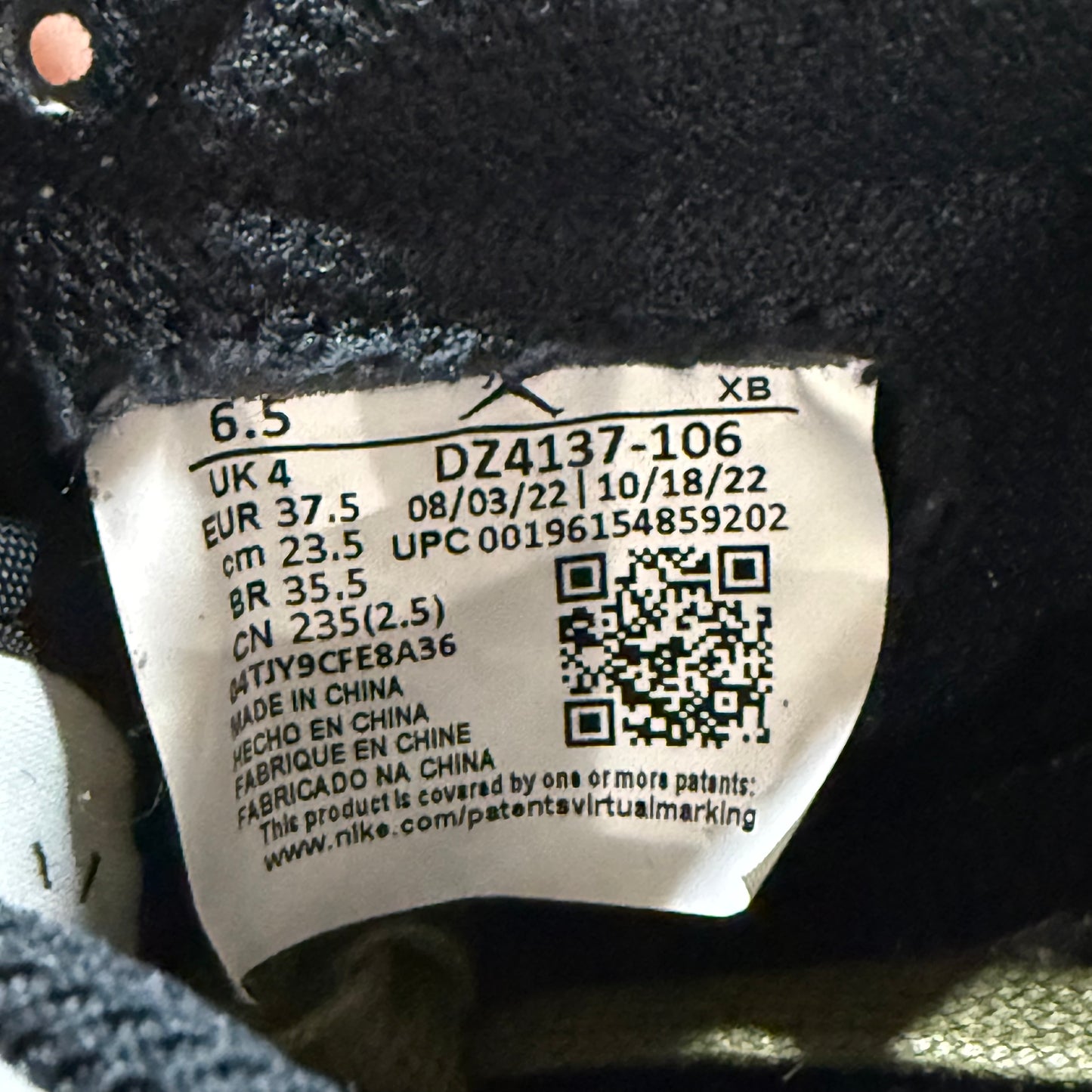 SIZE 6.5W/5M - Travis Scott x Wmns Jordan 1 Retro Low OG SP 'Olive' (Used)