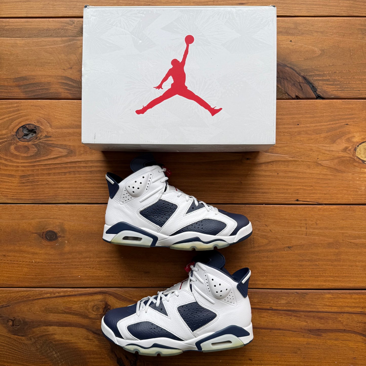 Size 10.5 - Jordan 6 Retro 'Olympic' 2024 (Used)