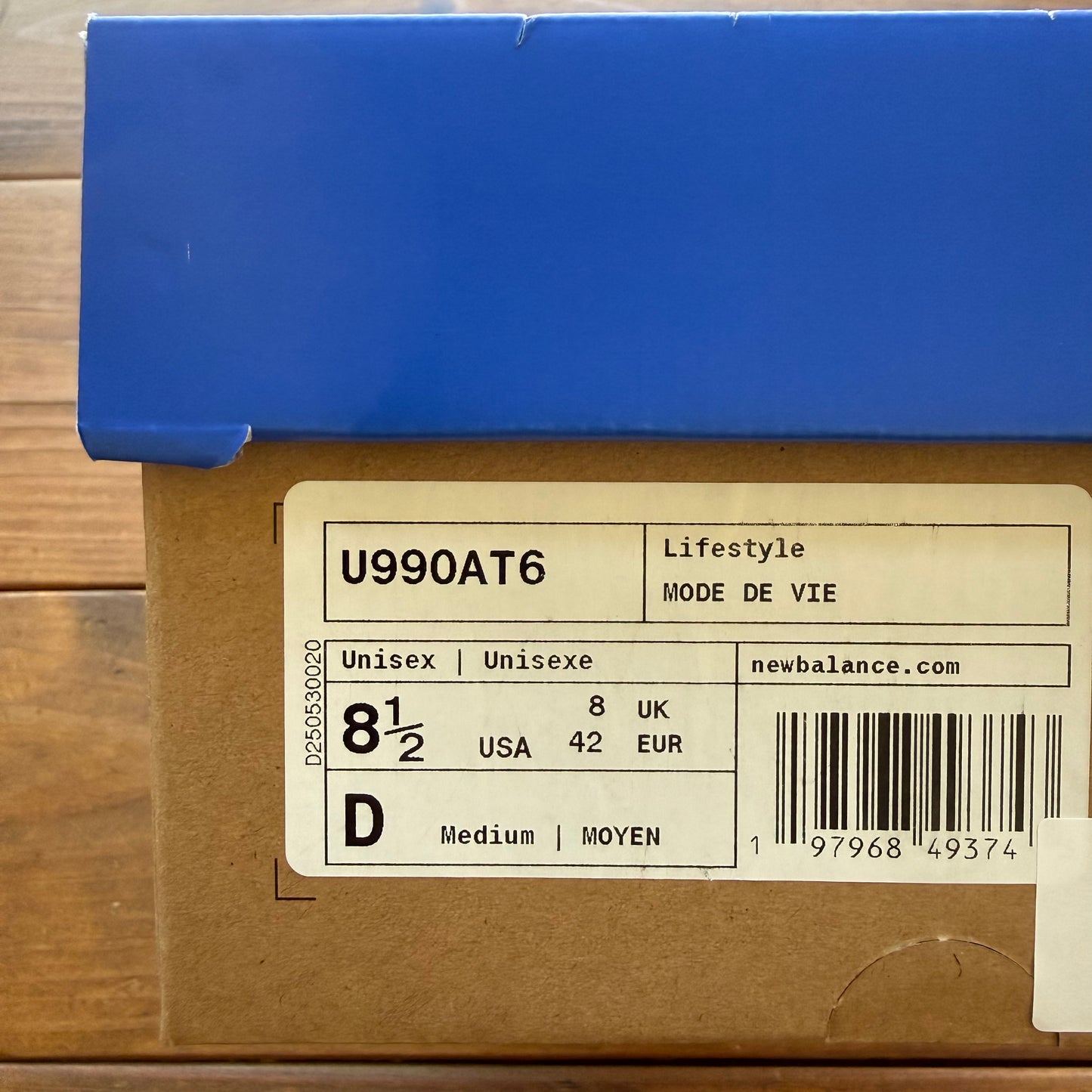 Größe 8.5 - New Balance Action Bronson x 990v6 Made in USA 'Amazõnia' (Gebraucht)