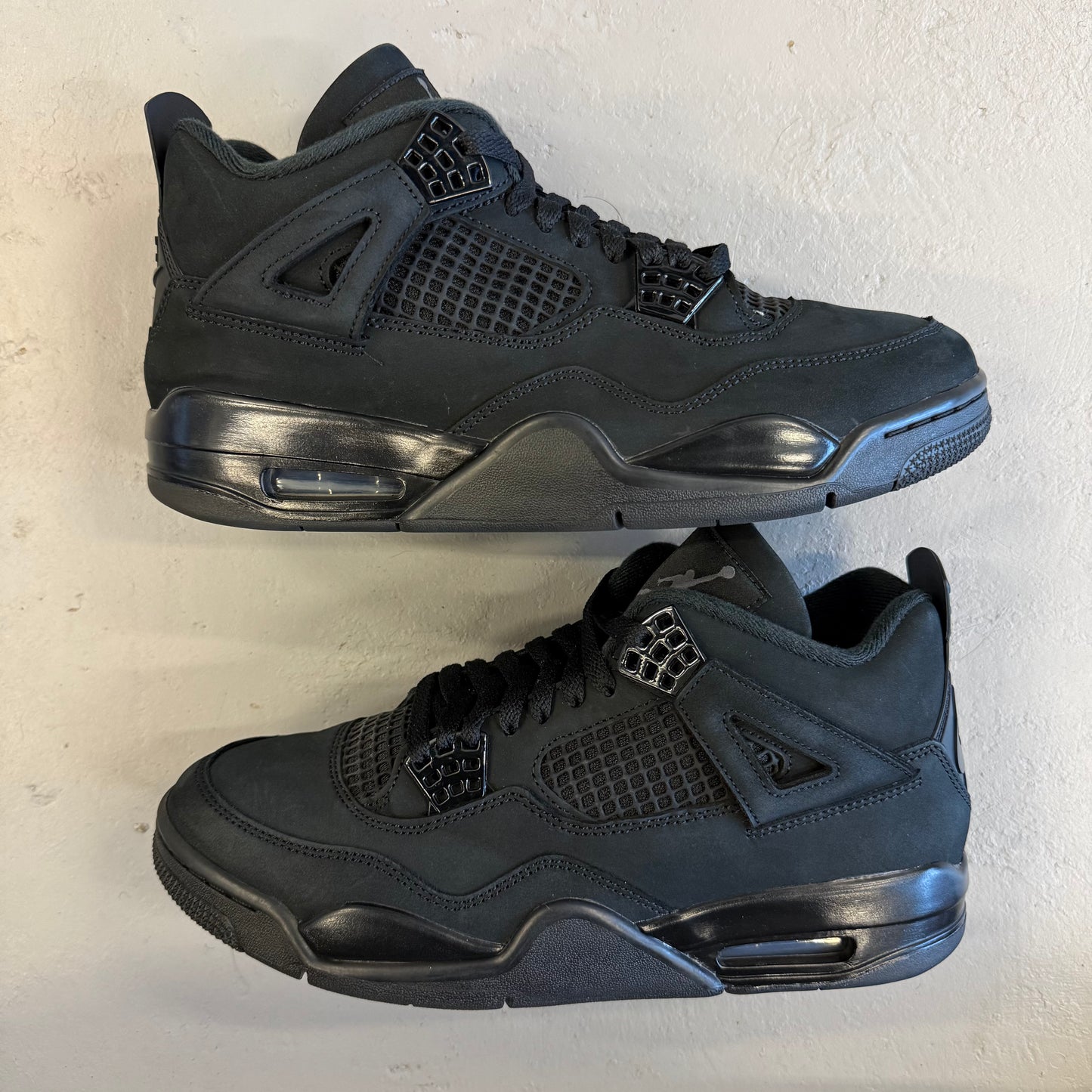 Size 9.5 - Jordan 4 Retro 'Black Cat' 2025 (Used/No Box)
