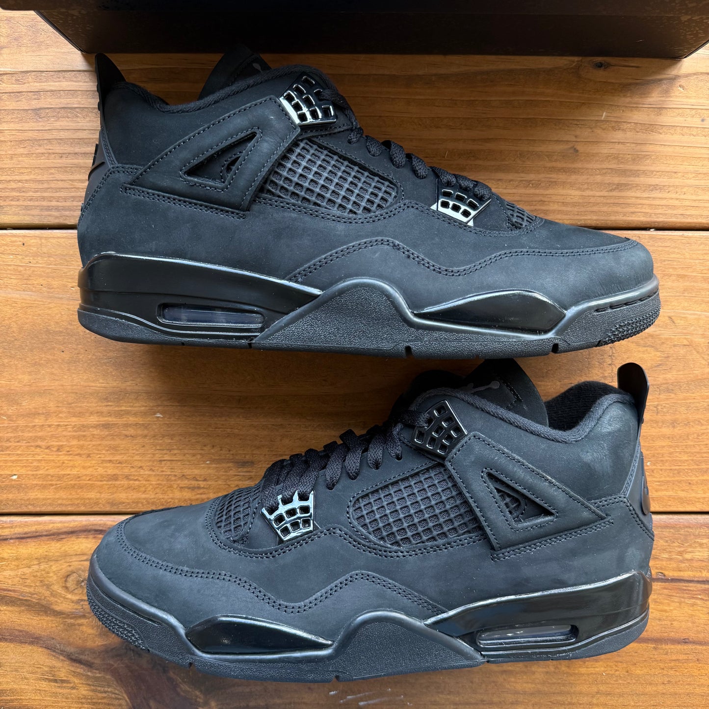 Size 12 - Jordan 4 Retro 'Black Cat' 2025 (Used)