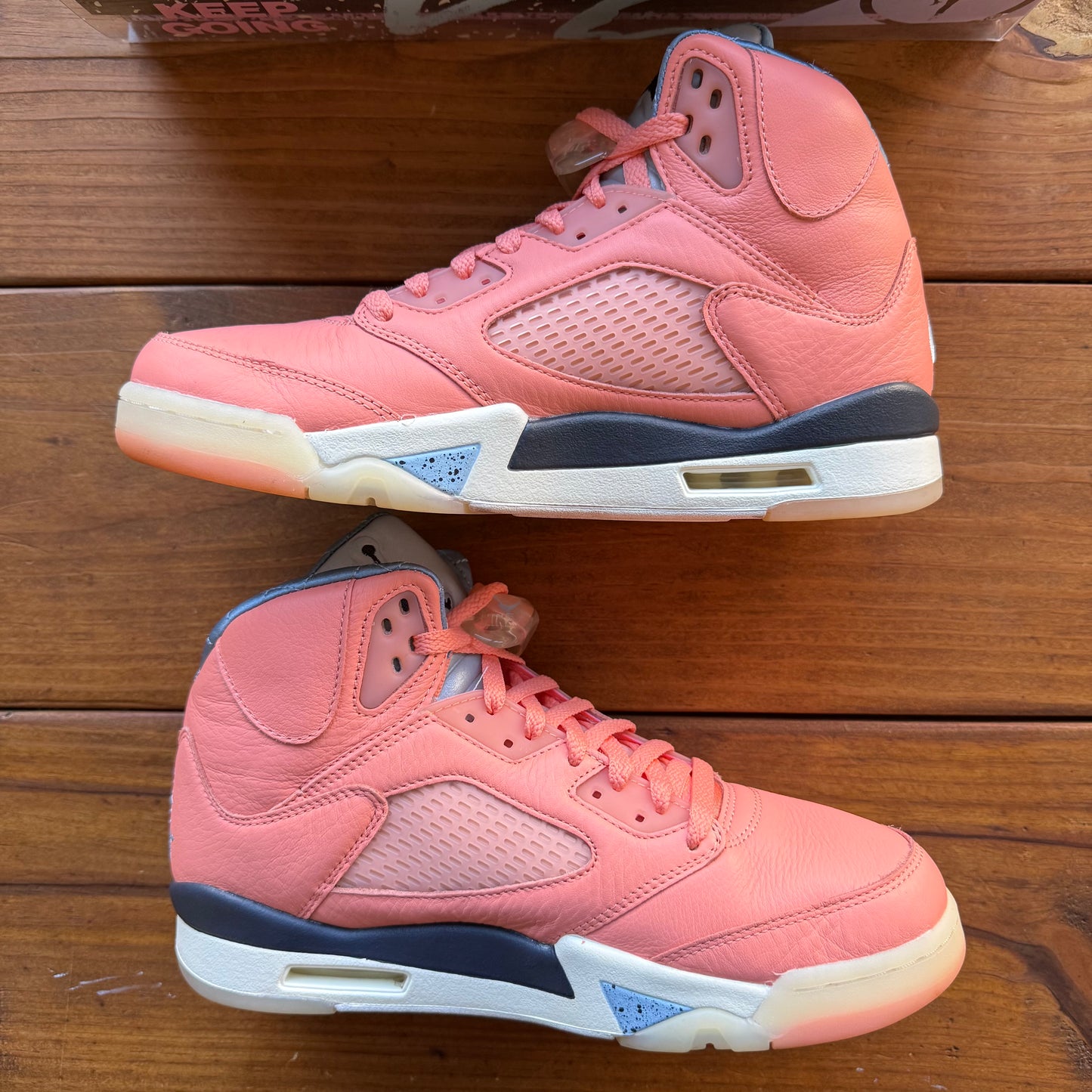 Size 9 - DJ Khaled x Jordan 5 Retro 'We The Best - Crimson Bliss' (Used)