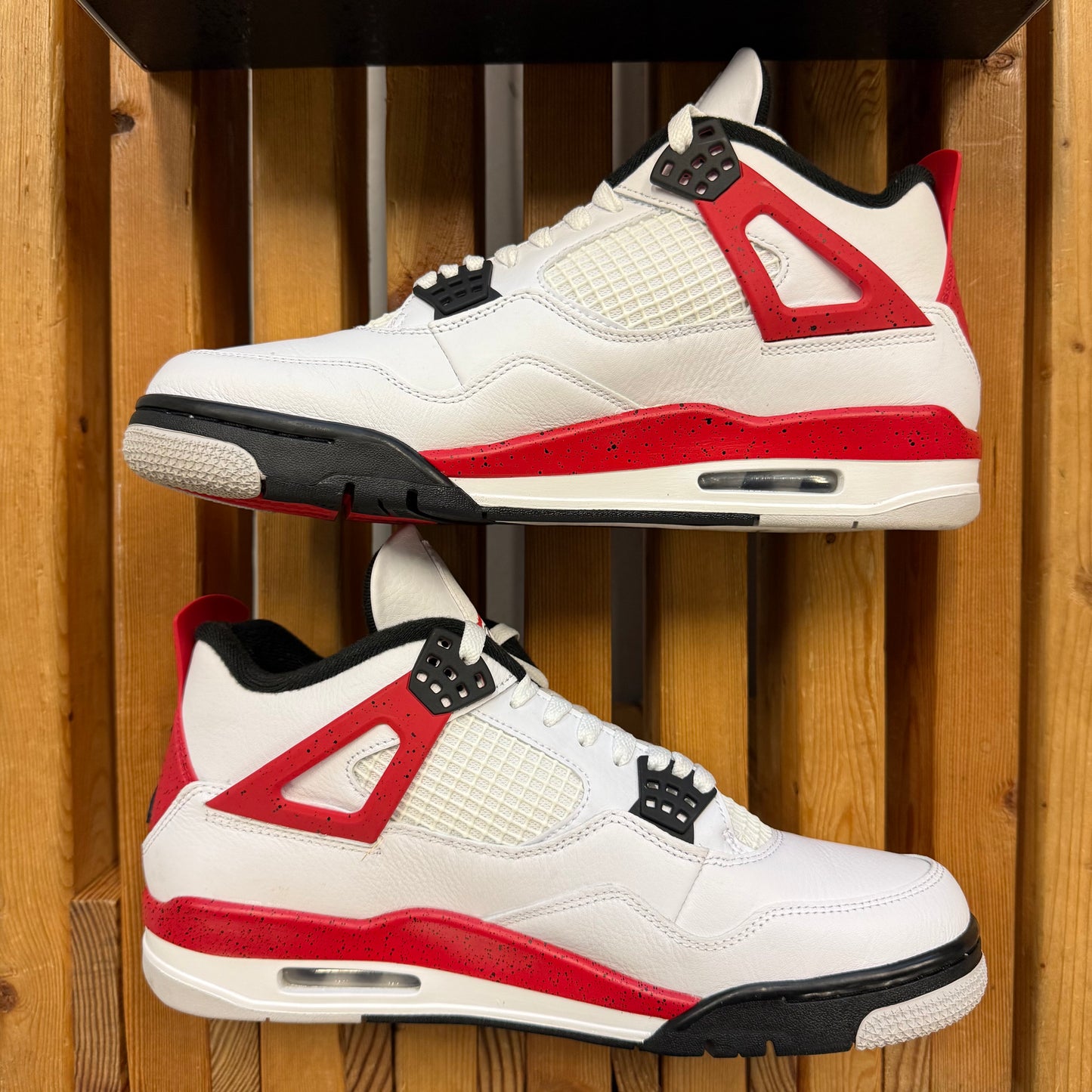 Size 11 - Jordan 4 Retro 'Red Cement' (Used)