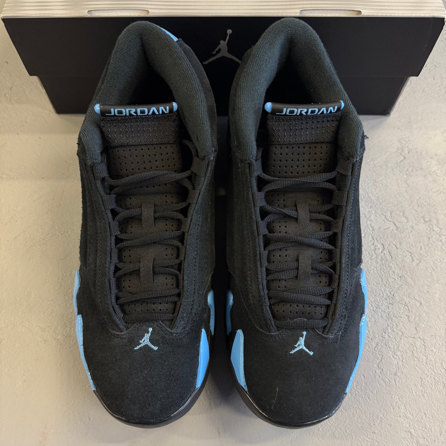 Size 10 - Jordan 14 Retro 'Black University Blue' 2026 (Used)