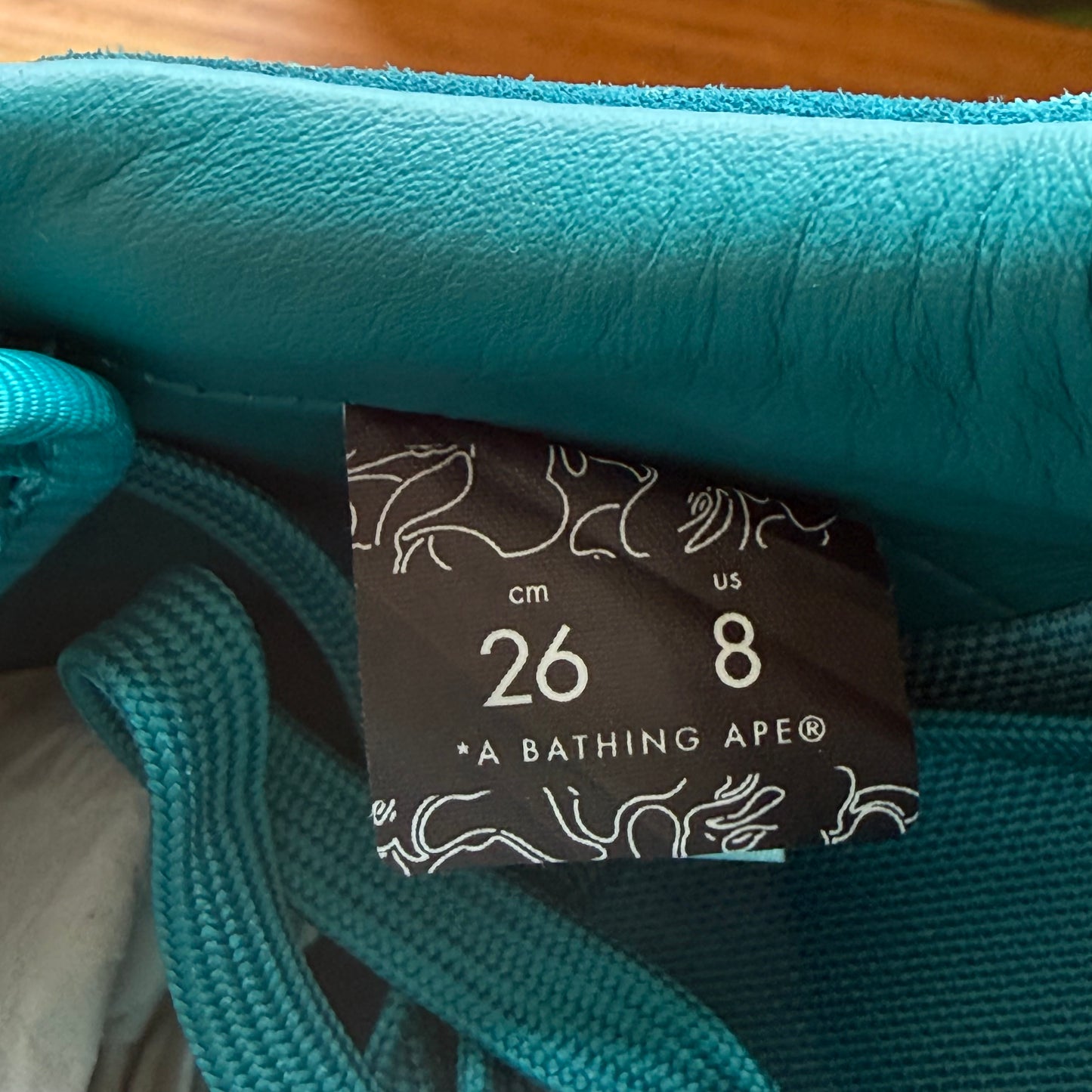 Size 8 - Bapesta #3 M1 'Green' (Used)
