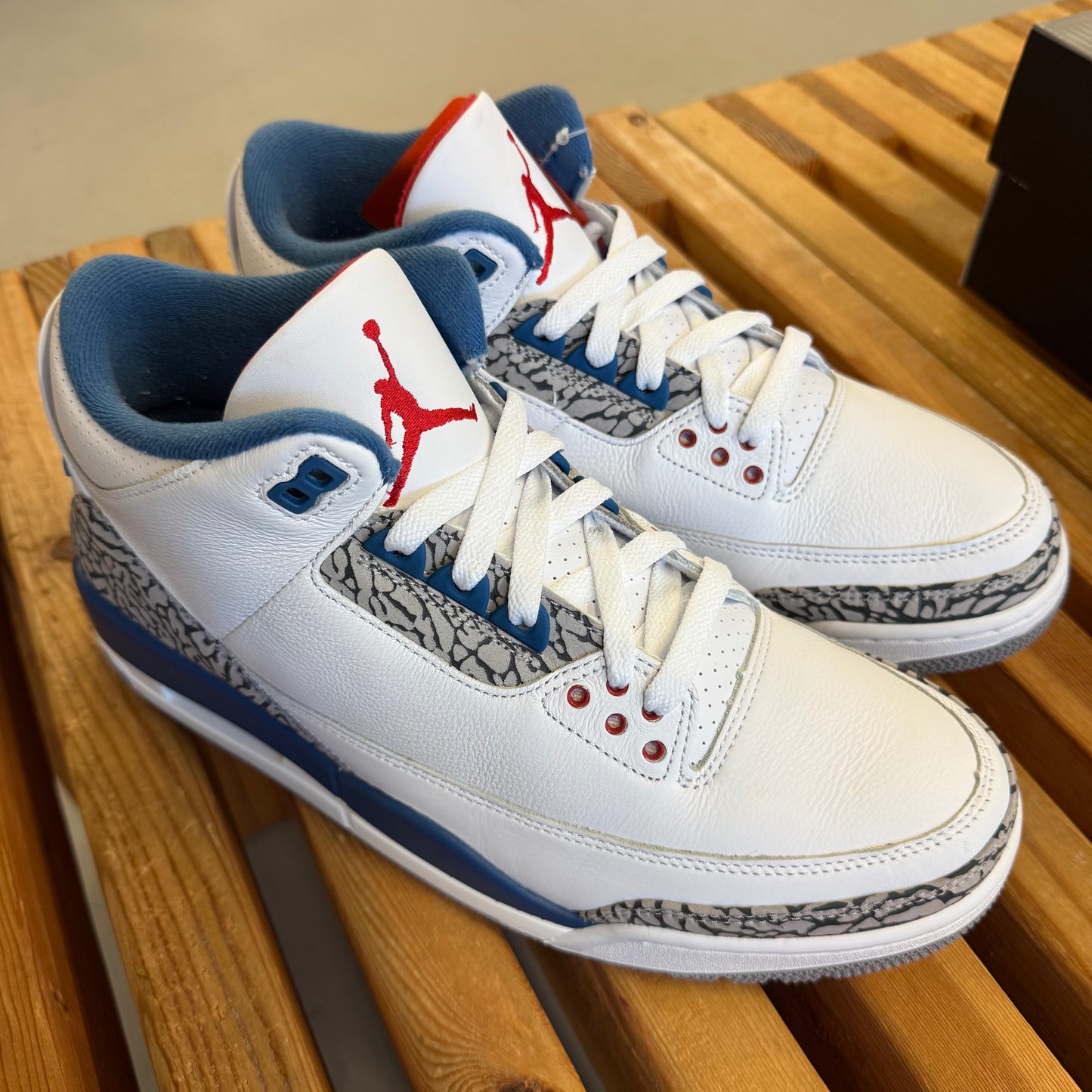 Size 10 - Jordan 3 'True Blue' 2026 (Used)