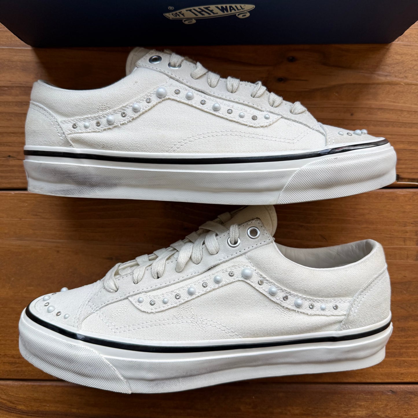 Size 10.5 - Vans Old Skool 36 LX 'Pearlized Pack - Marshmallow' (Used)