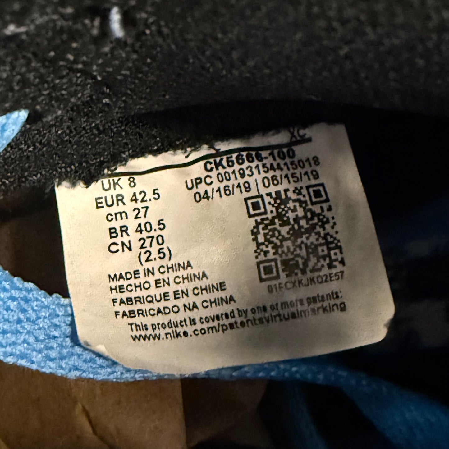 Size 9 - Jordan 1 Retro High OG 'Fearless' (Used/No Box)