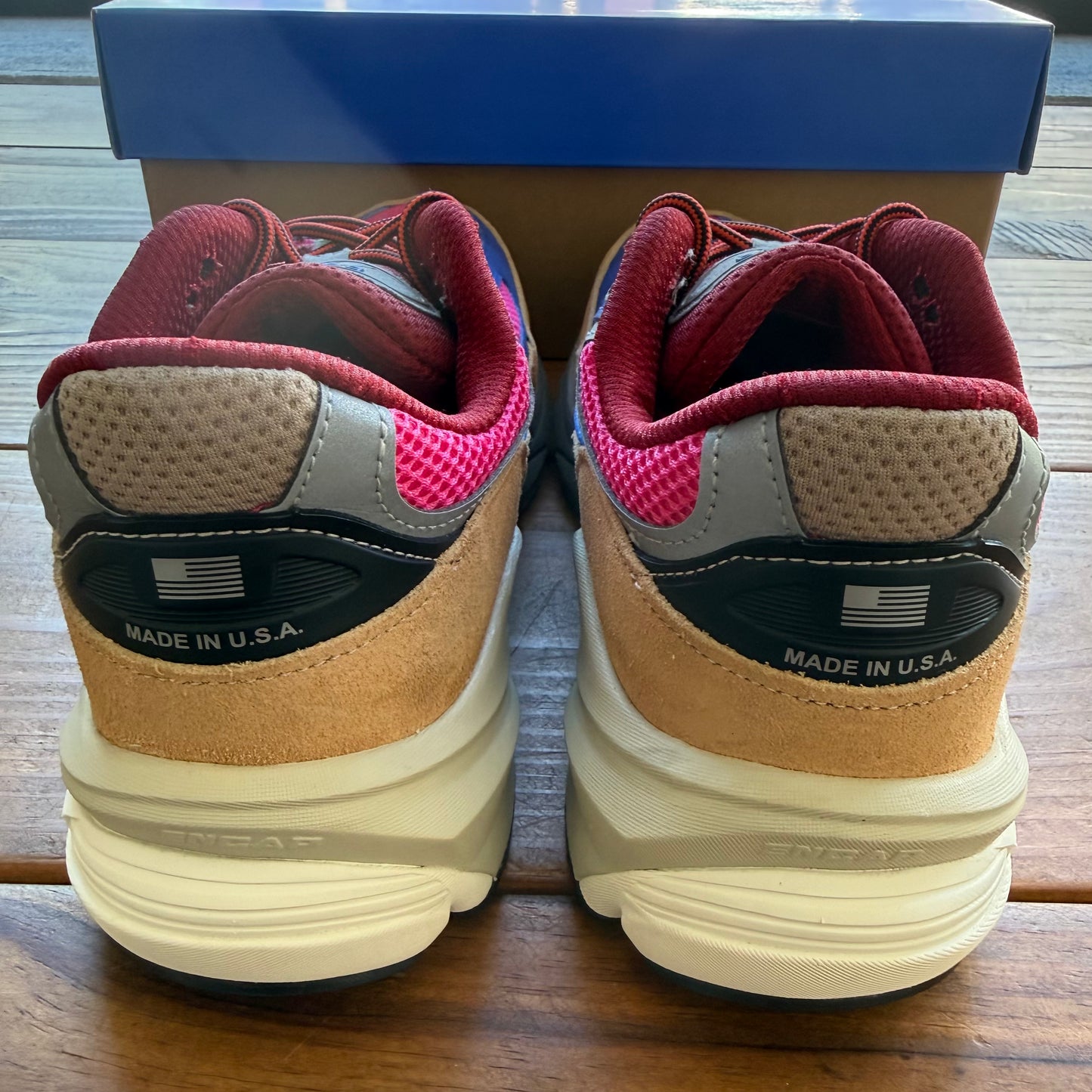 Größe 8.5 - New Balance Action Bronson x 990v6 Made in USA 'Amazõnia' (Gebraucht)