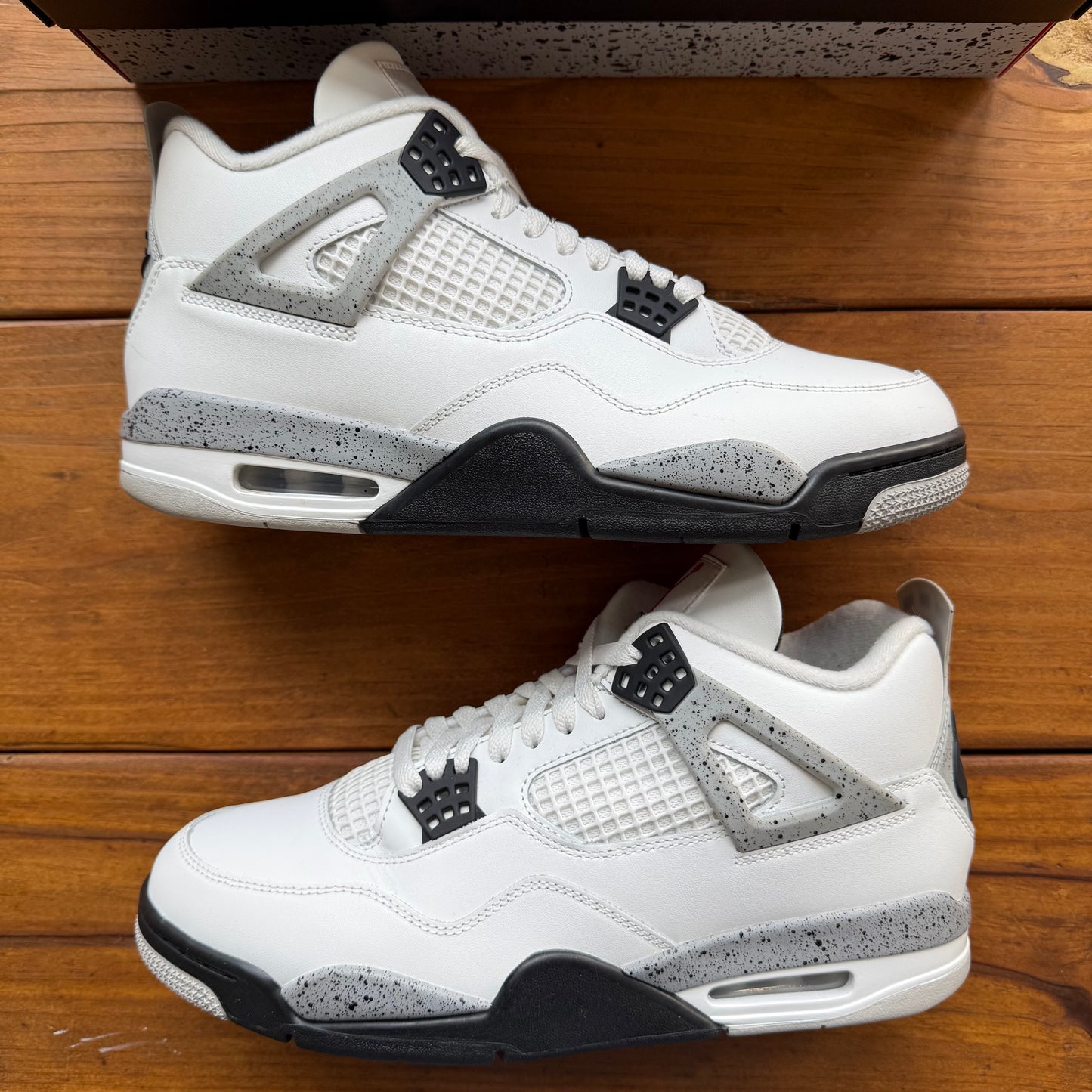 Size 10.5 - Jordan 4 Retro OG 'White Cement' 2025 (Used)
