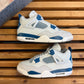 Size 13 - Jordan 4 Retro 'Military Blue' 2024 (Used/Damaged Box)
