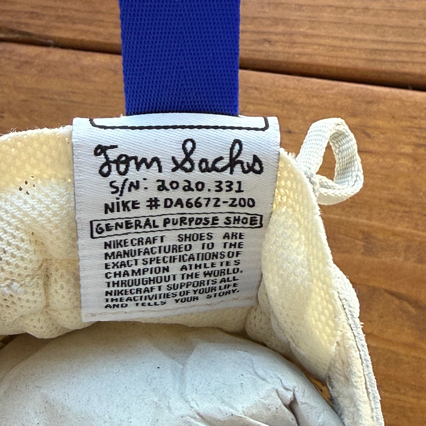 Größe 44 - Tom Sachs x NikeCraft General Purpose Shoe 'Studio' (Gebraucht)