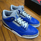 SIZE 14 - Jordan 3 Retro 'Varsity Royal' (Used)