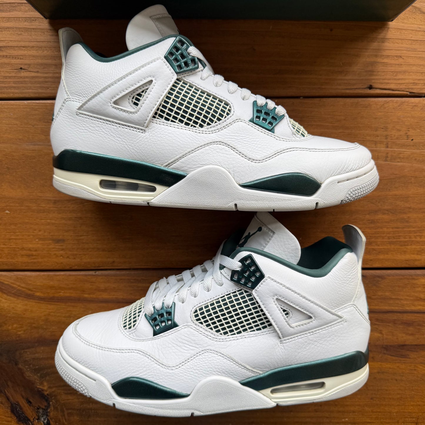 Size 10 - Jordan 4 Retro 'Oxidized Green' (Used)