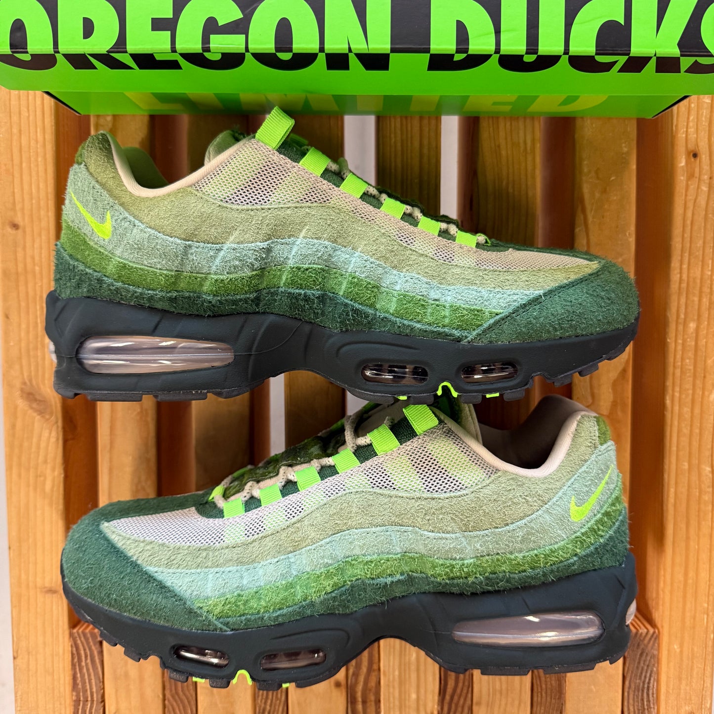 Size 10.5 - Air Max 95 BB DOAF Oregon 'The Woods' PE (Used)