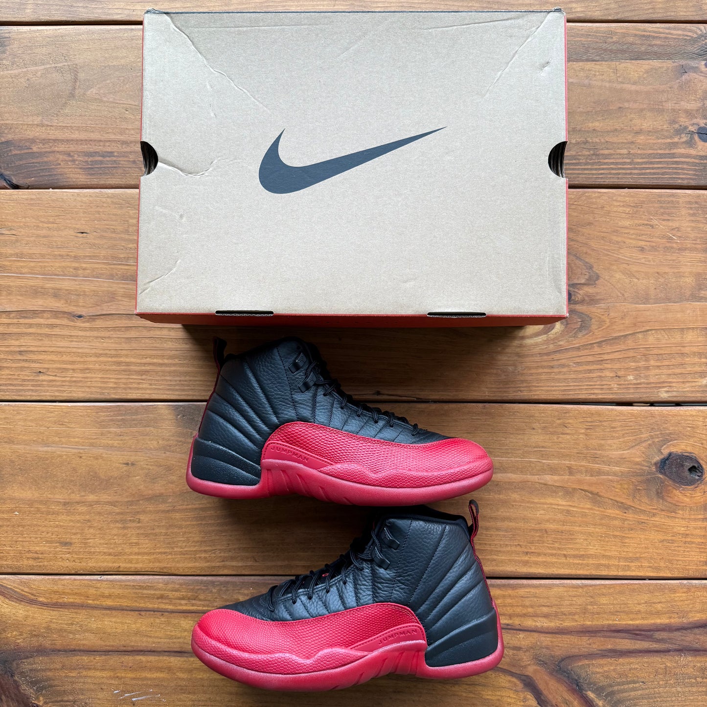 Size 9.5 - Jordan 12 Retro 'Flu Game' 2025 (Used)