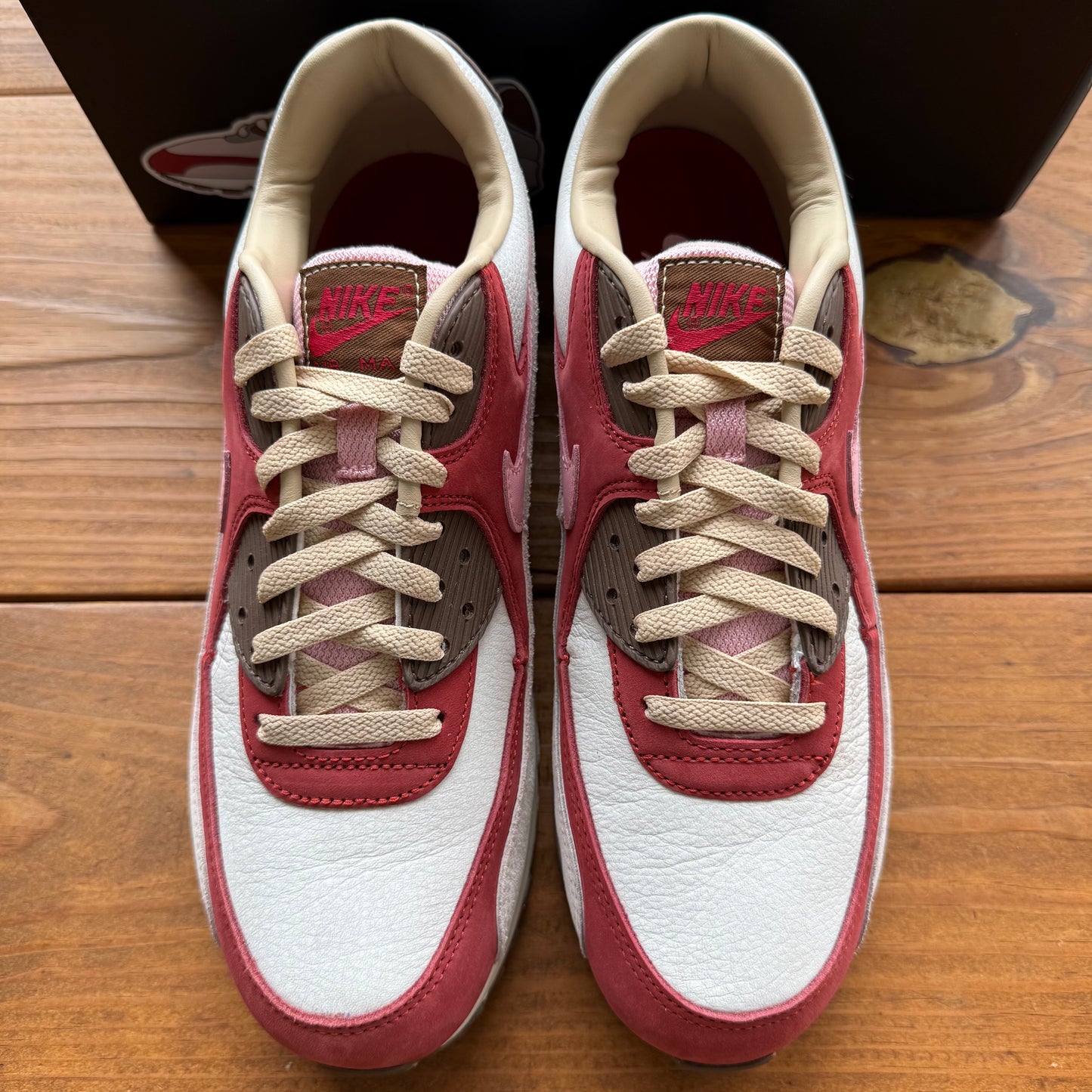Size 10.5 - DQM x Air Max 90 'Bacon' 2021 (Used)