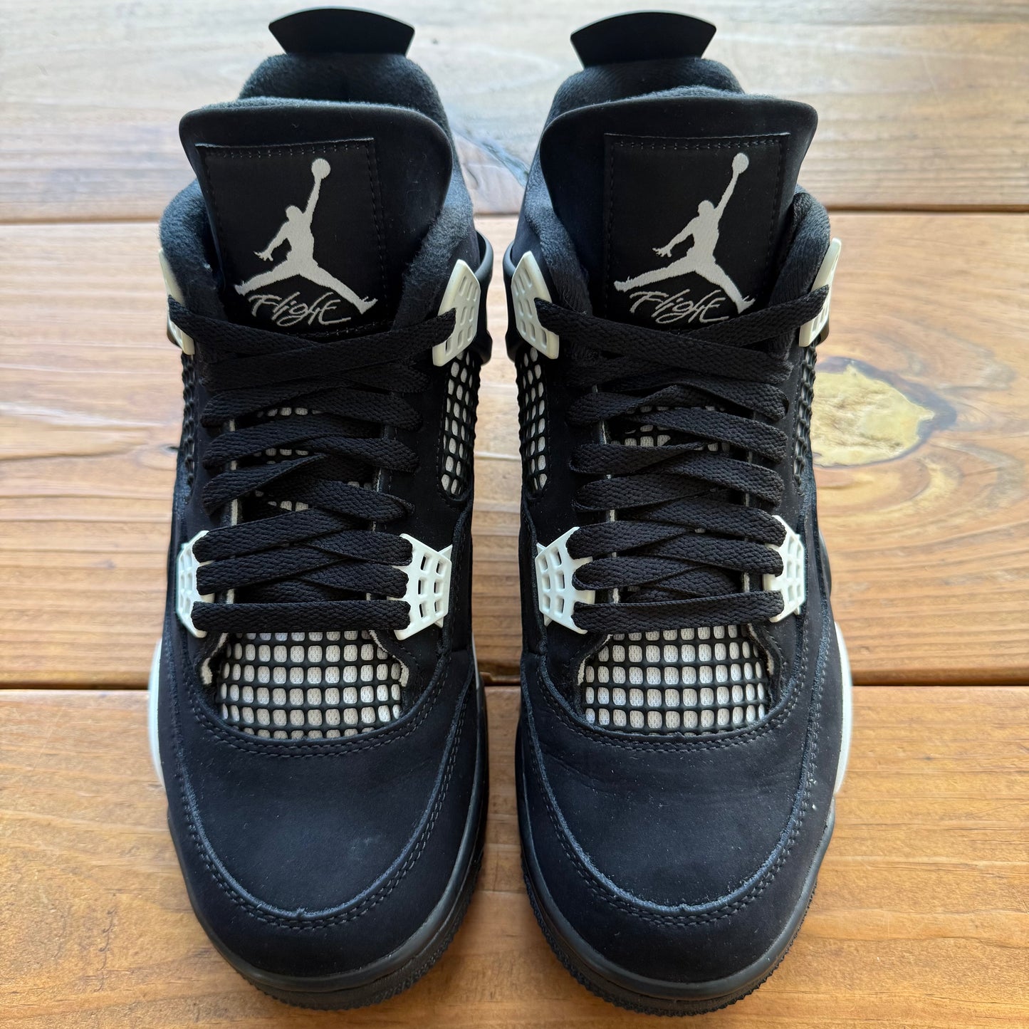 Größe 42,5 – Jordan 4 Retro 'White Thunder' (Gebraucht/Ohne Karton)