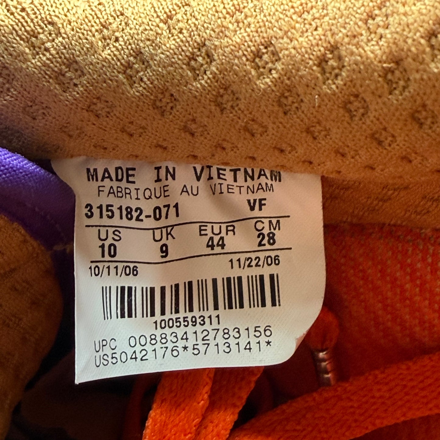 Size 10 - Air Force 1 Premium 07 Amare 'New Six' (Used)