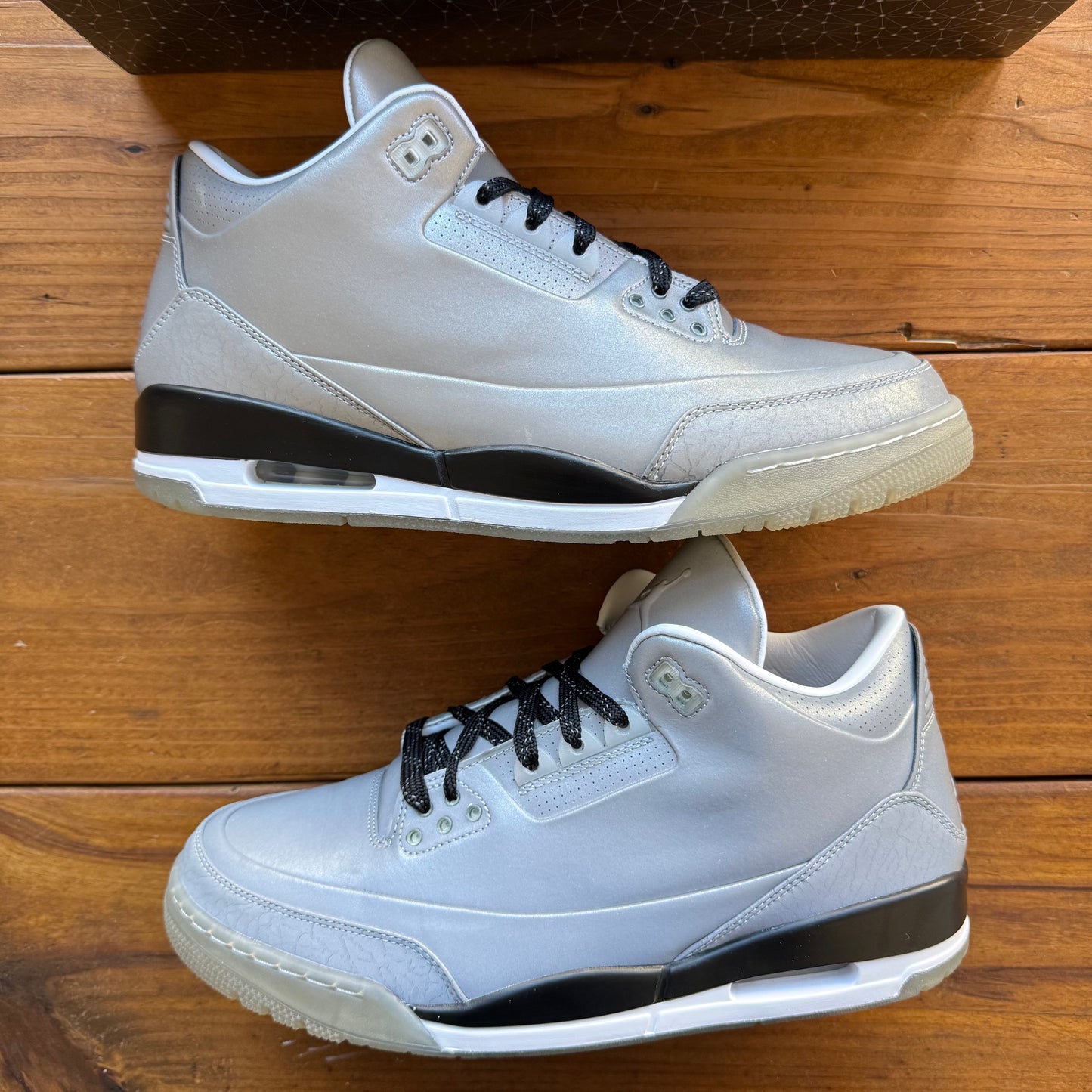Size 11 - Jordan 3 5Lab3 'Reflective Silver' (Used)
