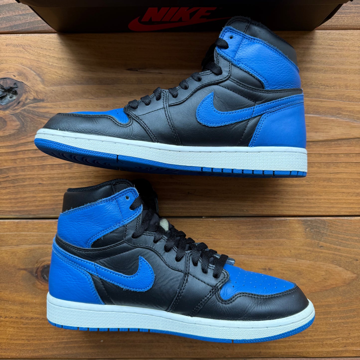 SIZE 9 - Jordan 1 Retro High OG 'Royal' 2017 (Used)